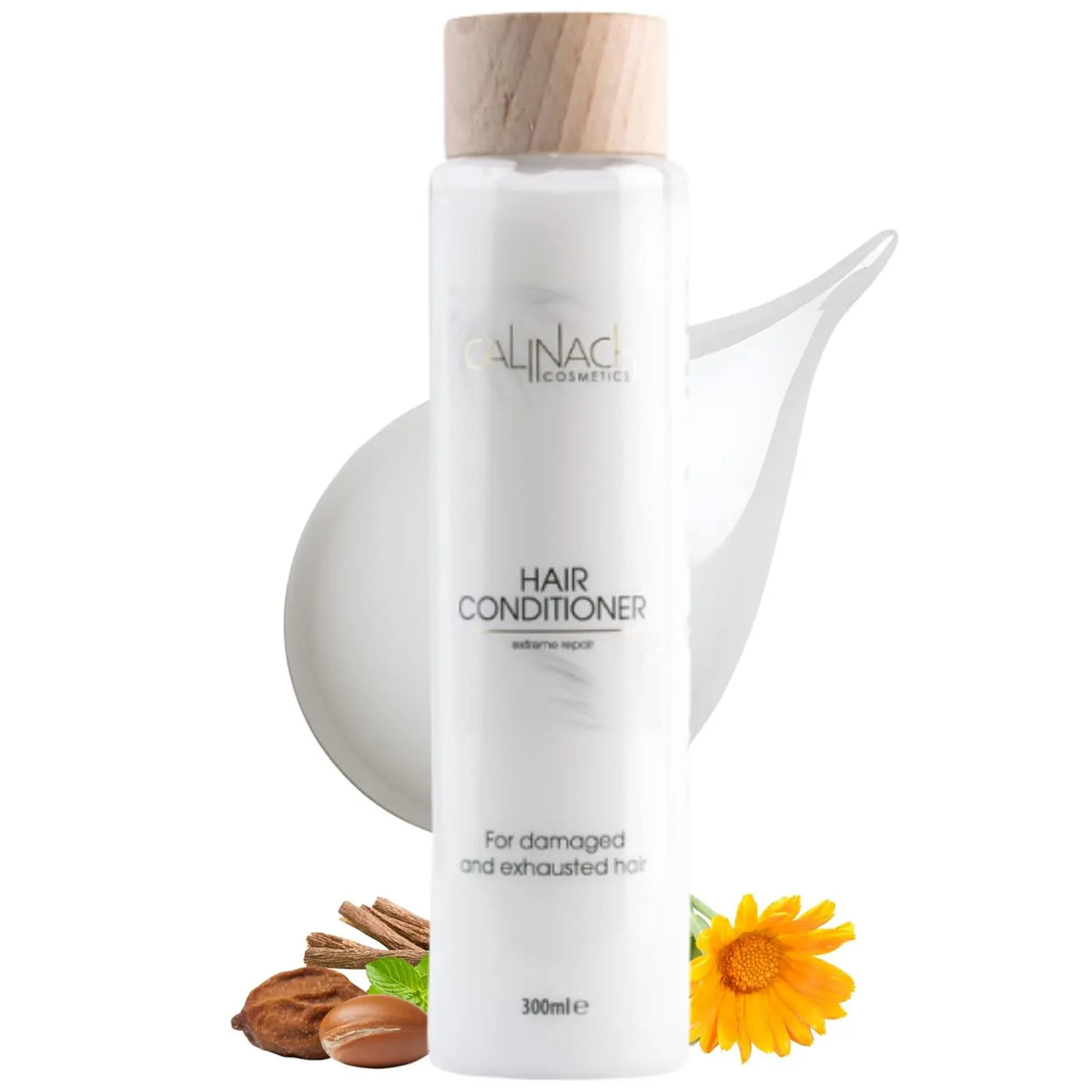 Hair Conditioner for Damaged and Exhausted Hair, 300ml. CALINACHI Cosmetics
