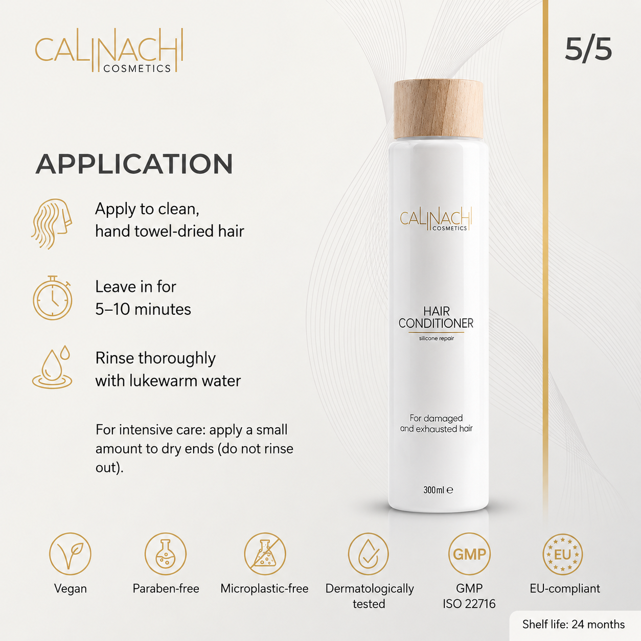 Fiber Damage Repair for Dry Hair Recovery HairCare Sets CALINACHI Cosmetics