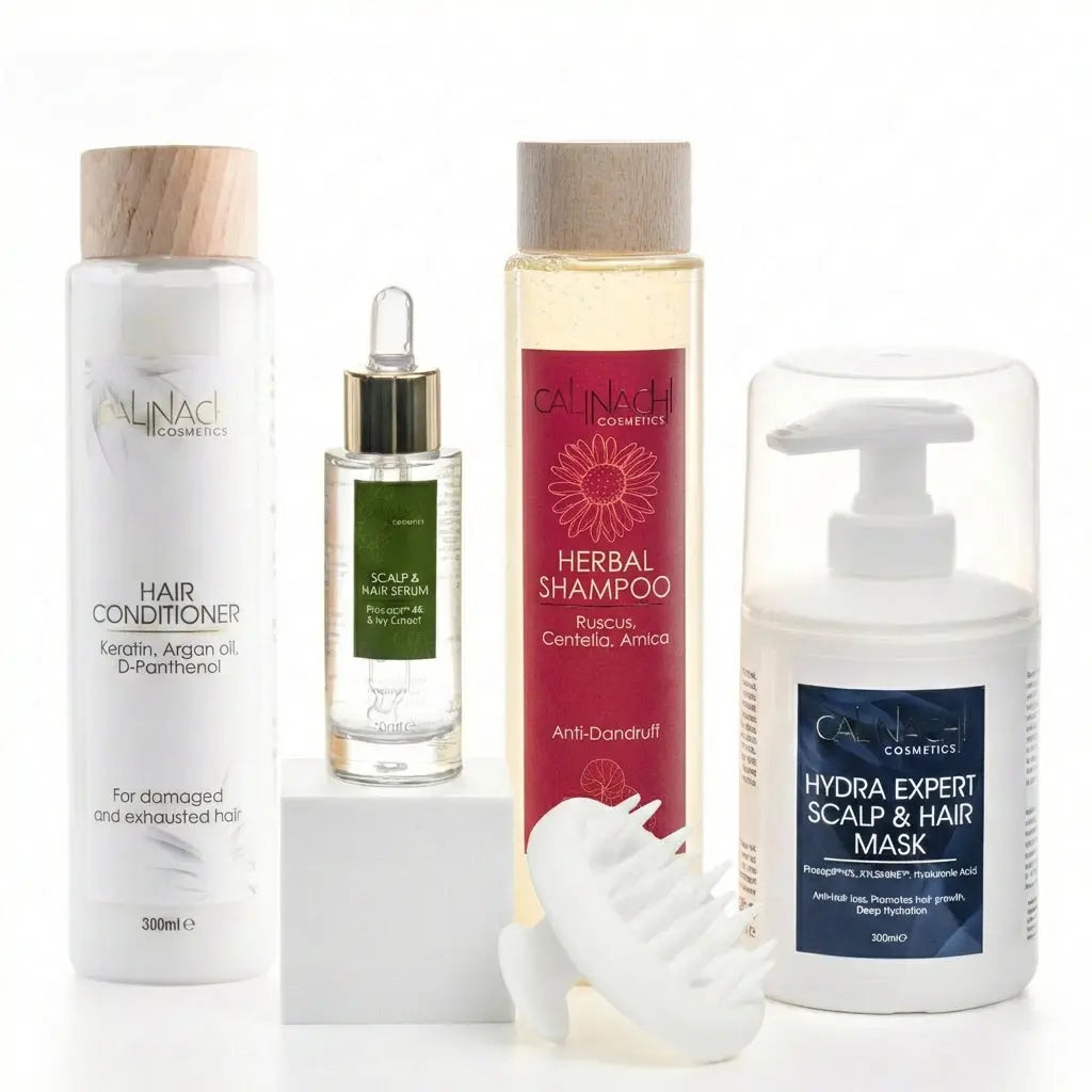 Scalp Microbiome Comfort / Flaking Tendency / Flaky Scalp Therapy CALINACHI Cosmetics