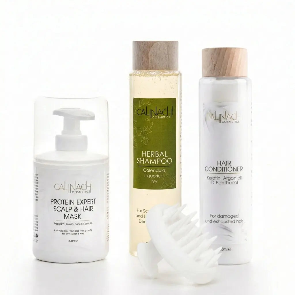 Fiber Damage / Breakage / Structural Weakness Repair & Breakage Recovery Therapy CALINACHI Cosmetics