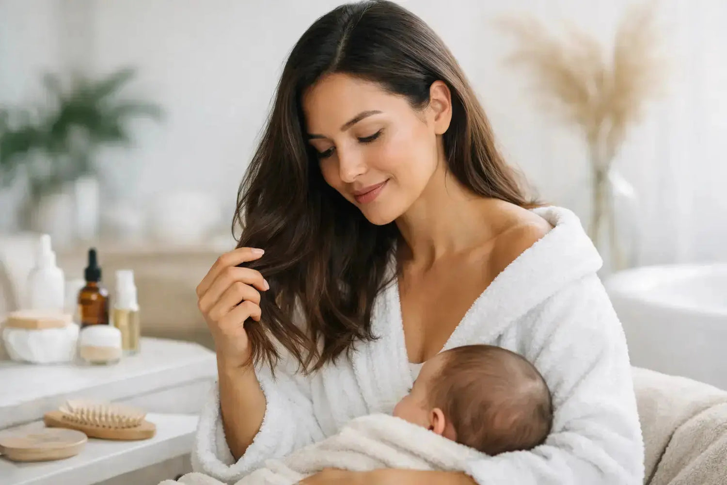 Postpartum Hair Recovery Routine Example
