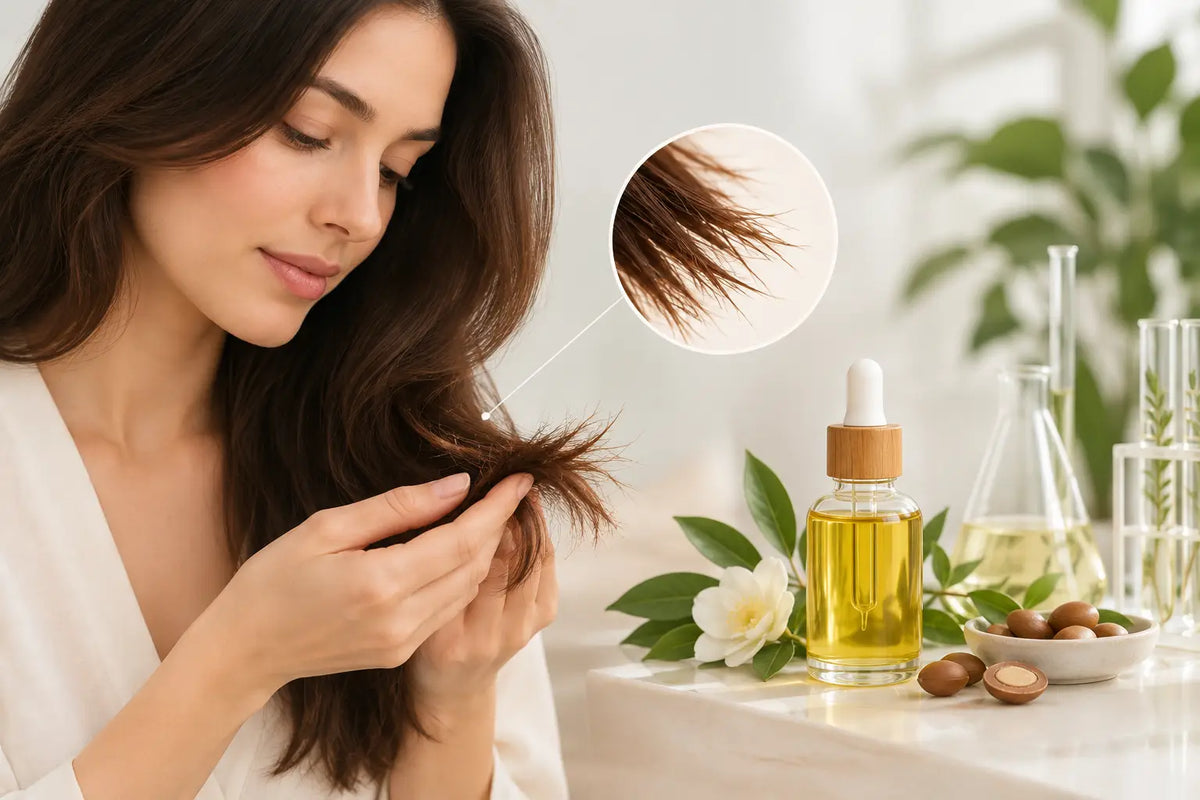 Hair Ends Look Damaged? Oil Care for Lasting Smoothness