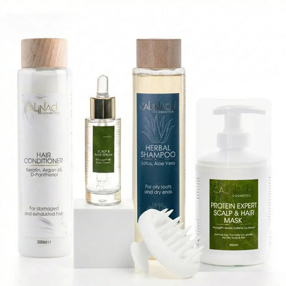 Scalp Microbiome Comfort / Flaking Tendency Flaky / Oily Scalp Therapy  CALINACHI Cosmetics