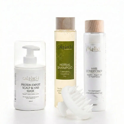 Fiber Damage / Breakage / Structural Weakness Repair &amp; Breakage Recovery Therapy  CALINACHI Cosmetics